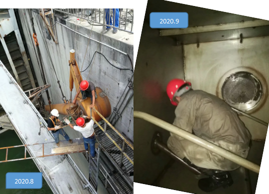 泄洪完成，順利開工！